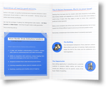 SSA- Build a strong sales team
